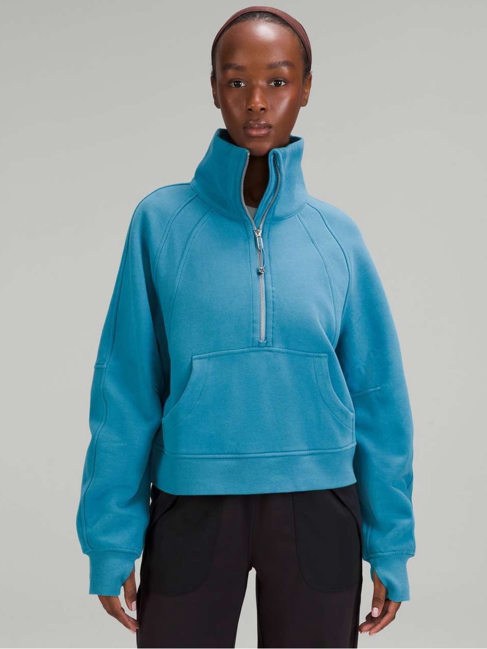 Lululemon Scuba Oversized Funnel Neck Half Zip